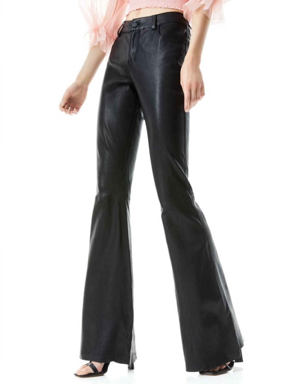Alice & olivea BRENT LEATHER BELL PANT